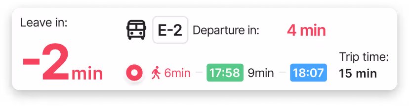 02 / Running late